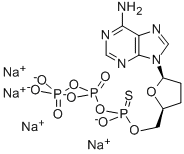 2,3-Dideoxyadenosine-5-o-(1-thiotriphosphate) sodium salt Structure,154902-26-8Structure