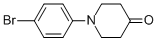 1-(4-Bromophenyl)piperidin-4-one Structure,154913-23-2Structure