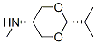 1,3-Dioxan-5-amine,n-methyl-2-(1-methylethyl)-,cis-(9ci) Structure,154917-40-5Structure