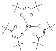 Tris(2,2,6,6-tetramethyl-3,5-heptanedionato)neodymium(III) Structure,15492-47-4Structure