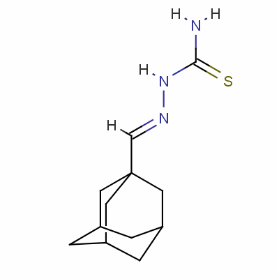 1-Adamantanecarbaldehydethiosemicarbazone Structure,15502-76-8Structure