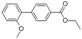 2-Methoxy-biphenyl-4-carboxylic acid ethyl ester Structure,155061-60-2Structure