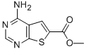 Methyl 4-aminothieno[2,3-d]pyrimidine-6-carboxylate Structure,155087-15-3Structure