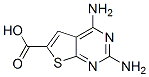 Thieno[2,3-d]pyrimidine-6-carboxylic acid, 2,4-diamino- (9ci) Structure,155087-28-8Structure