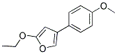 Furan, 2-ethoxy-4-(4-methoxyphenyl)-(9ci) Structure,155108-62-6Structure