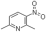 2,6-Dimethyl-3-nitropyridine Structure,15513-52-7Structure