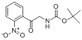 [2-(2-Nitrophenyl)-2-oxoethyl]carbamic acid 1,1-dimethylethyl ester Structure,155301-81-8Structure