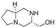 Pyrrolo[1,2-a]pyrazine-3-methanol, octahydro-, (3s-cis)- (9ci) Structure,155322-93-3Structure