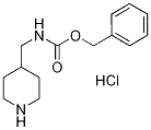 Piperidin-4-ylmethyl-carbamic acid benzyl ester-hcl Structure,155456-34-1Structure