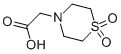 (1,1-Dioxothiomorpholino)acetic acid monohydrate Structure,155480-08-3Structure