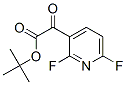 Tert-butyl 2-(2,6-difluoropyridin-3-yl)-2-oxoacetate Structure,155601-70-0Structure