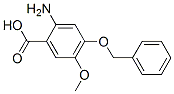 2-Amino-4-benzyloxy-5-methoxy-benzoic acid Structure,155666-33-4Structure