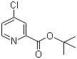 4-Chloro-pyridine-2-carboxylic acidtert-butyl ester Structure,15583-17-2Structure