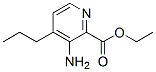 2-Pyridinecarboxylicacid,3-amino-4-propyl-,ethylester(9ci) Structure,155879-83-7Structure