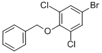 2-(Benzyloxy)-5-bromo-1,3-dichlorobenzene Structure,155891-94-4Structure