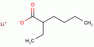 Lithium 2-ethylhexanoate Structure,15590-62-2Structure