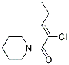 Piperidine, 1-(2-chloro-1-oxo-2-pentenyl)-, (z)-(9ci) Structure,156002-14-1Structure