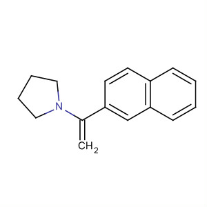 1-[1-(2-Naphthalenyl)ethenyl]pyrrolidine Structure,156004-71-6Structure