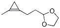 1,3-Dioxolane, 2-[2-(2-methyl-1-cyclopropen-1-yl)ethyl]- Structure,156049-57-9Structure