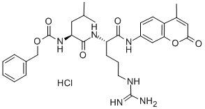 Z-leu-arg-7-amino-4-methylcoumarin Structure,156192-32-4Structure