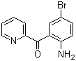 2-(2-Amino-5-bromobenzoyl) pyridine Structure,1563-56-0Structure