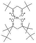 Thulium-dpm Structure,15631-58-0Structure