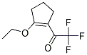 Ethanone, 1-(2-ethoxy-1-cyclopenten-1-yl)-2,2,2-trifluoro-(9ci) Structure,156519-25-4Structure