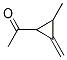 Ethanone, 1-(2-methyl-3-methylenecyclopropyl)-(9ci) Structure,156541-80-9Structure