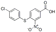 4-[(4-Chlorophenyl)sulfanyl]-3-nitrobenzenecarboxylic acid Structure,156629-59-3Structure