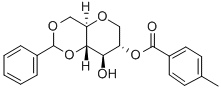 1,5-Anhydro-4,6-o-benzylidene-2-o-p-toluoyl-d-glucitol Structure,156715-23-0Structure