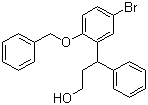 3-(2-(Benzyloxy)-5-bromophenyl)-3-phenylpropan-1-ol Structure,156755-25-8Structure