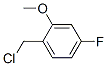 2-Methoxy-4-fluorobenzyl chloride Structure,157068-04-7Structure