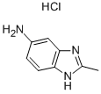 2-Methyl-1H-benzoimidazol-5-ylamine hydrochloride Structure,1571-93-3Structure