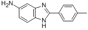 2-p-Tolyl-1H-benzoimidazol-5-ylamine Structure,1572-06-1Structure