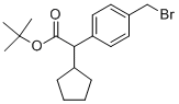 Tert-butyl 2-(4-(bromomethyl)phenyl)-2-cyclopentylacetate Structure,157312-16-8Structure