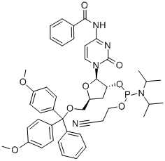 2’-Deoxycytidine3’-ce phosphoramidite Structure,157327-96-3Structure