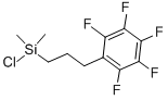 3-(Pentafluorophenyl)propyldimethylchlorosilane Structure,157499-19-9Structure