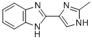 1H-benzimidazole,2-(2-methyl-1h-imidazol-4-yl)-(9ci) Structure,157519-99-8Structure