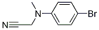 2-((4-Bromophenyl)(methyl)amino)acetonitrile Structure,157671-45-9Structure