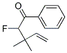 4-Penten-1-one, 2-fluoro-3,3-dimethyl-1-phenyl-(9ci) Structure,157690-15-8Structure