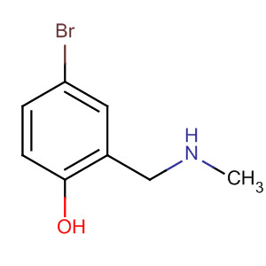 4-Bromo-2-[(methylamino)methyl]phenol Structure,157729-23-2Structure