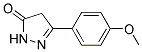 2,4-Dihydro-5-(4-methoxyphenyl)-3H-pyrazol-3-one Structure,1578-89-8Structure