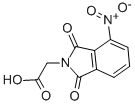 (4-Nitro-1,3-dioxo-1,3-dihydro-isoindol-2-yl)-acetic acid Structure,15784-35-7Structure