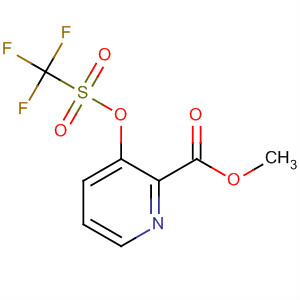 Methyl 3-(trifluoromethylsulfonyloxy)-pyridine-2-carboxylate Structure,157865-84-4Structure