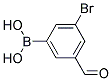 (3-Bromo-5-formylphenyl)boronic acid Structure,157866-06-3Structure