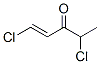 1-Penten-3-one, 1,4-dichloro- Structure,15787-80-1Structure