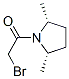 Pyrrolidine, 1-(bromoacetyl)-2,5-dimethyl-, cis- (9ci) Structure,157905-03-8Structure