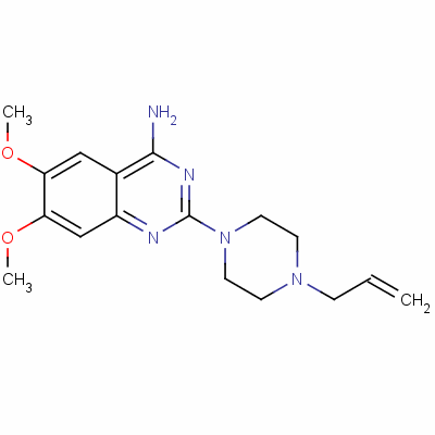 喹唑嗪結(jié)構(gòu)式_15793-38-1結(jié)構(gòu)式