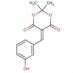 5-(3-Hydroxybenzylidene)-2,2-dimethyl-1,3-dioxane-4,6-dione Structure,15795-58-1Structure