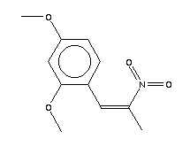 2,4-Dimethoxy-1-(2-nitro-1-propen-1-yl)benzene Structure,15804-78-1Structure